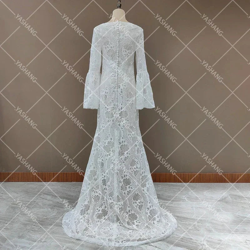 Robe de Mariée Bohème Moderne