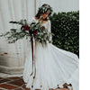 Robe de Mariée Bohème Manche 3/4