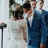 Robe de Mariée Bohème Manche 3/4