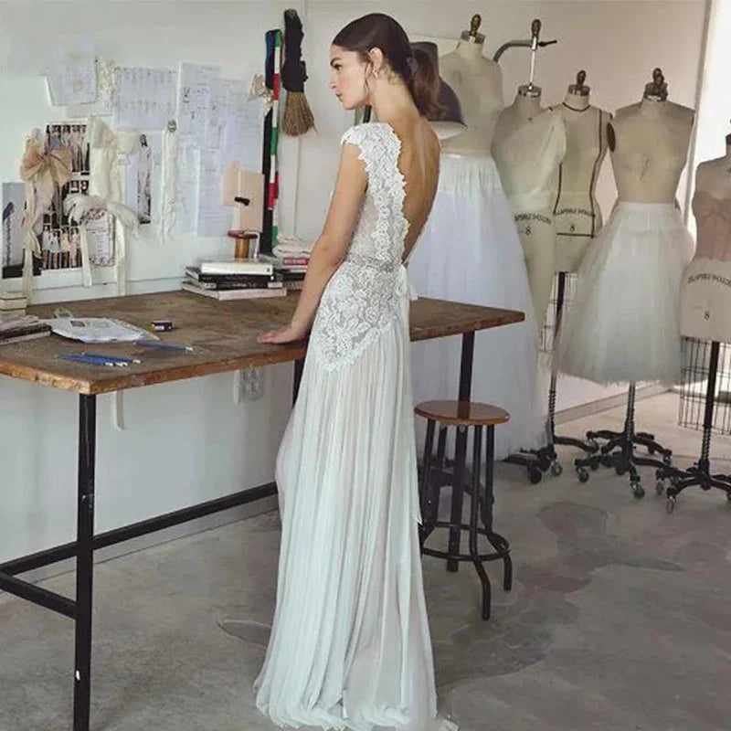 robe-mariee-boheme-sans-traine