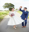 Robe de Mariée Bohème Chic Courte