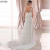 Robe de Mariée Bohème Dentelle Manche Longue