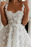 robe-de-mariee-boheme-champetre-courte