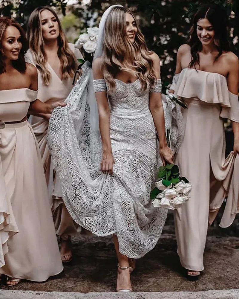 Robe De Mariée Sirène Boheme