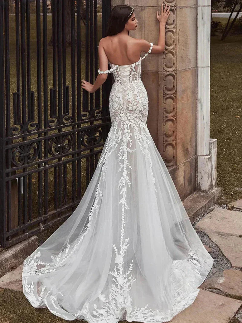 Robe de Mariée Civile Bohème