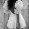 Robe de Mariée Bohème Courte