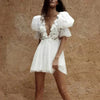 Robe de Mariée Bohème Courte