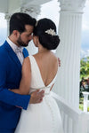 Robe de Mariée Bohème Dentelle Dos Nu
