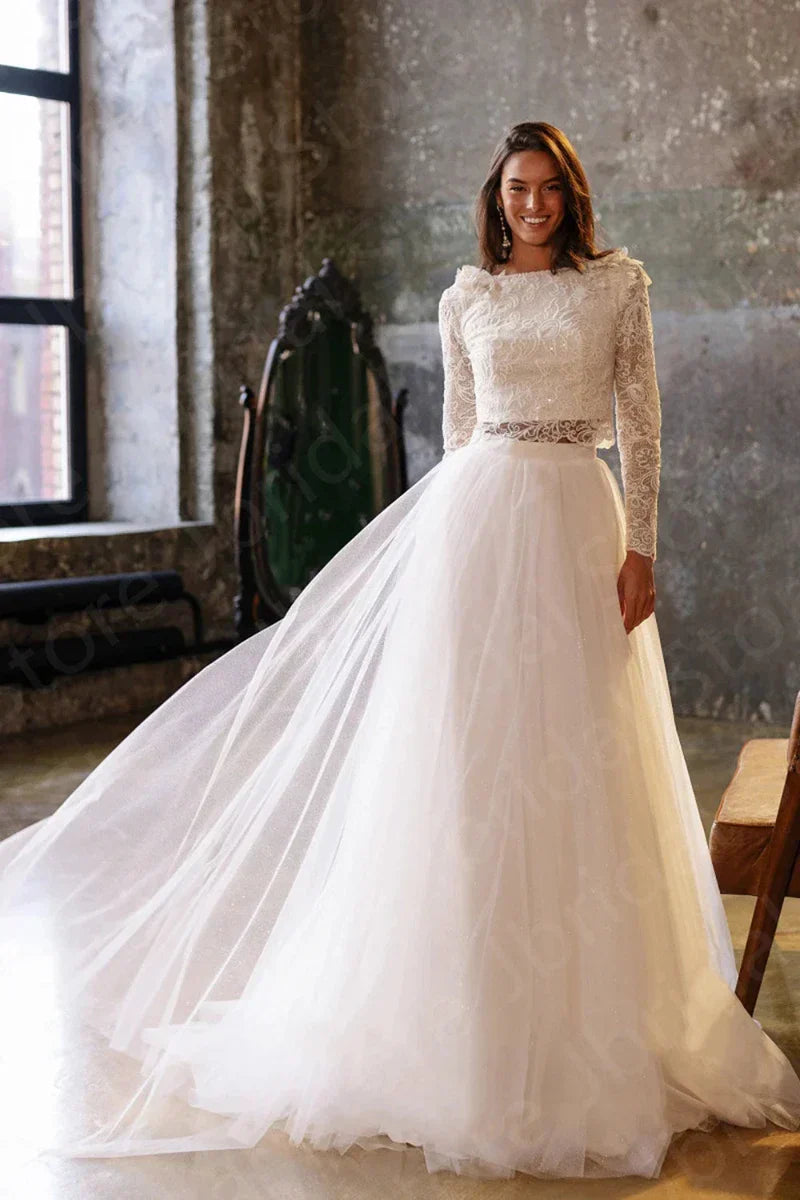 Robe de Mariée Bohème Ivoire