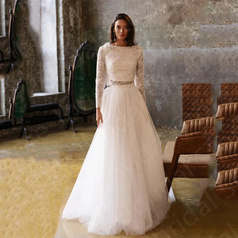 Robe de Mariée Bohème Ivoire