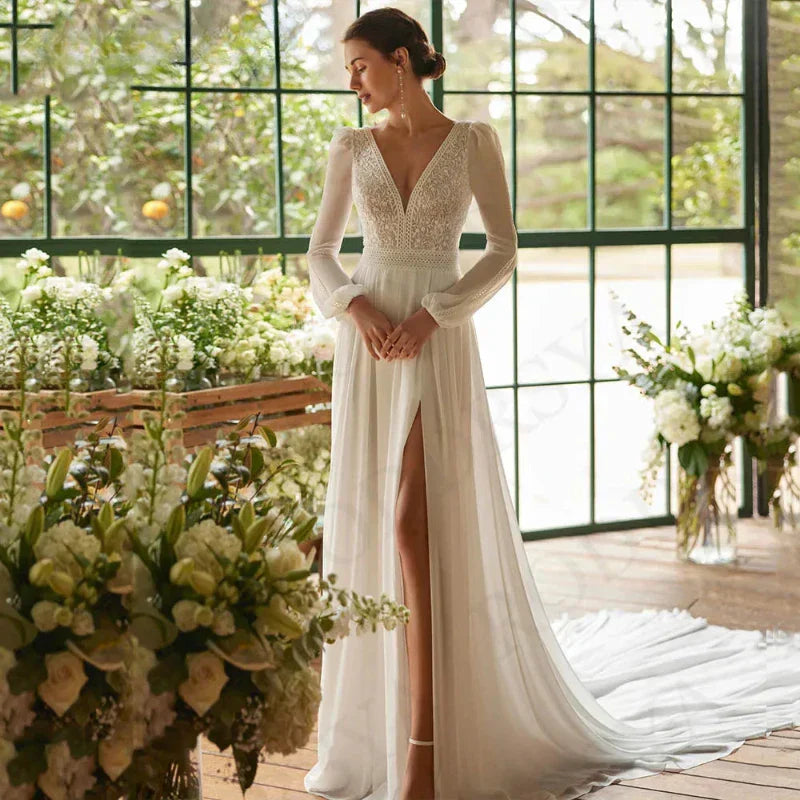 Robe de Mariée 2 Pièces Bohème
